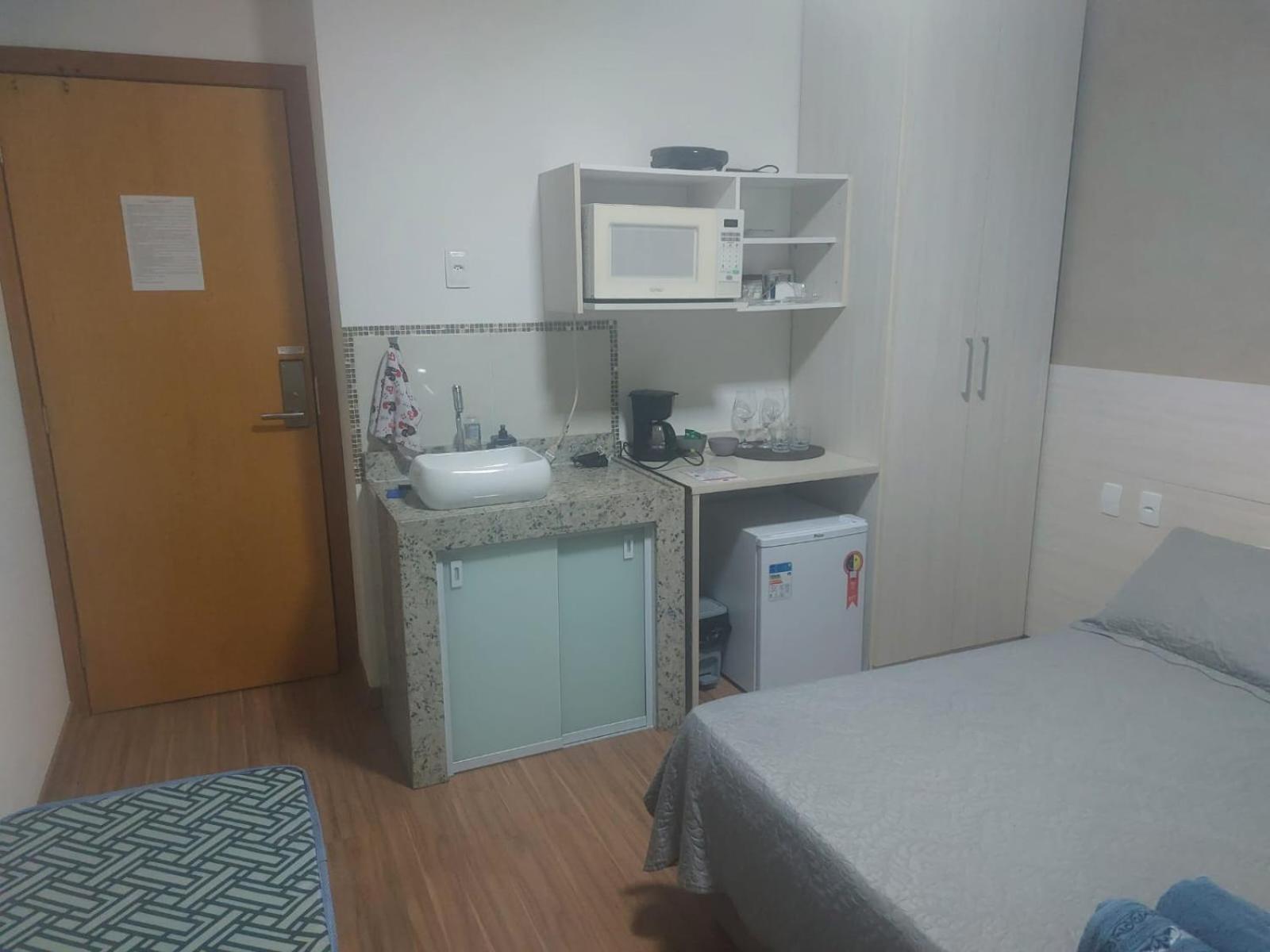 Apto 201 Com Varanda, Self Check-In, Ar, Tv E 14Km Aeroporto Lagoa Santa  Luaran gambar